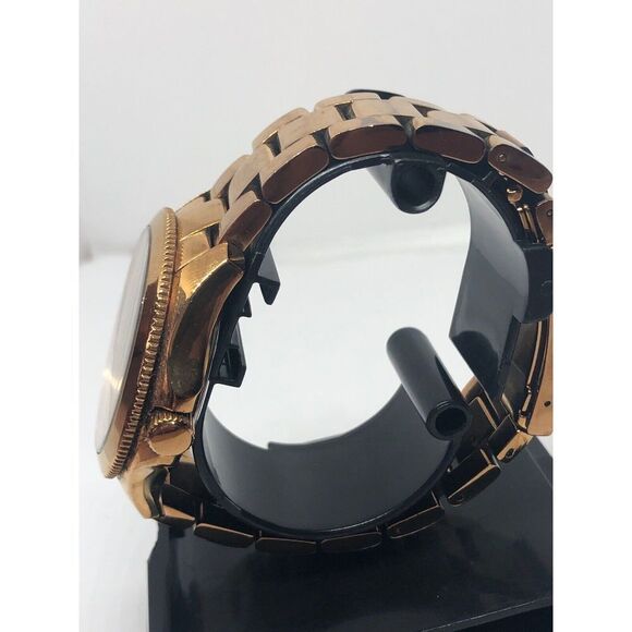 Fossil AM4511 Women's Stainless Steel Analog Rose Gold Dial Quartz Watch RK347 - Picture 3 of 11